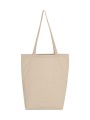BAGS BY JASSZ Cotton Bag LH with Gusset naturel personnalisable